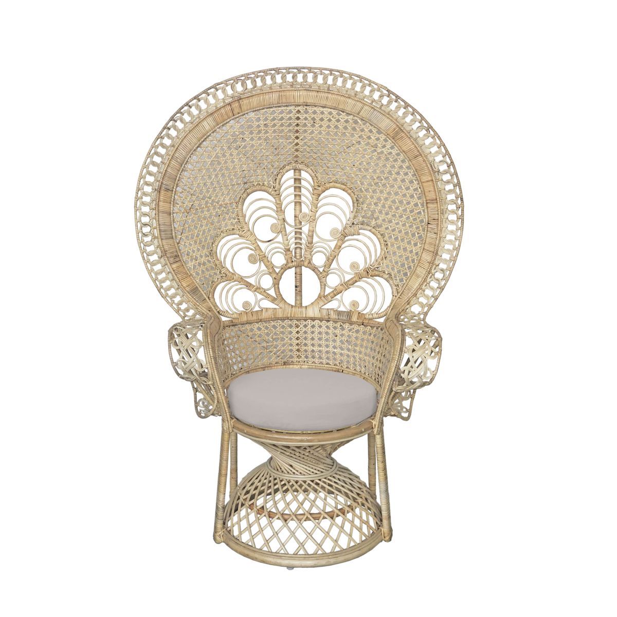 Fauteuil de jardin en rotin EMMA