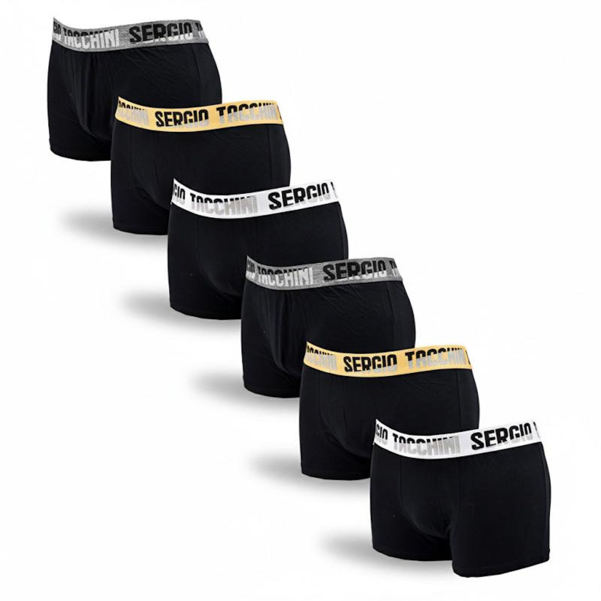 SERGIO TACCHINI Sergio Tacchini Pack de Boxers Homme Lot de 6
