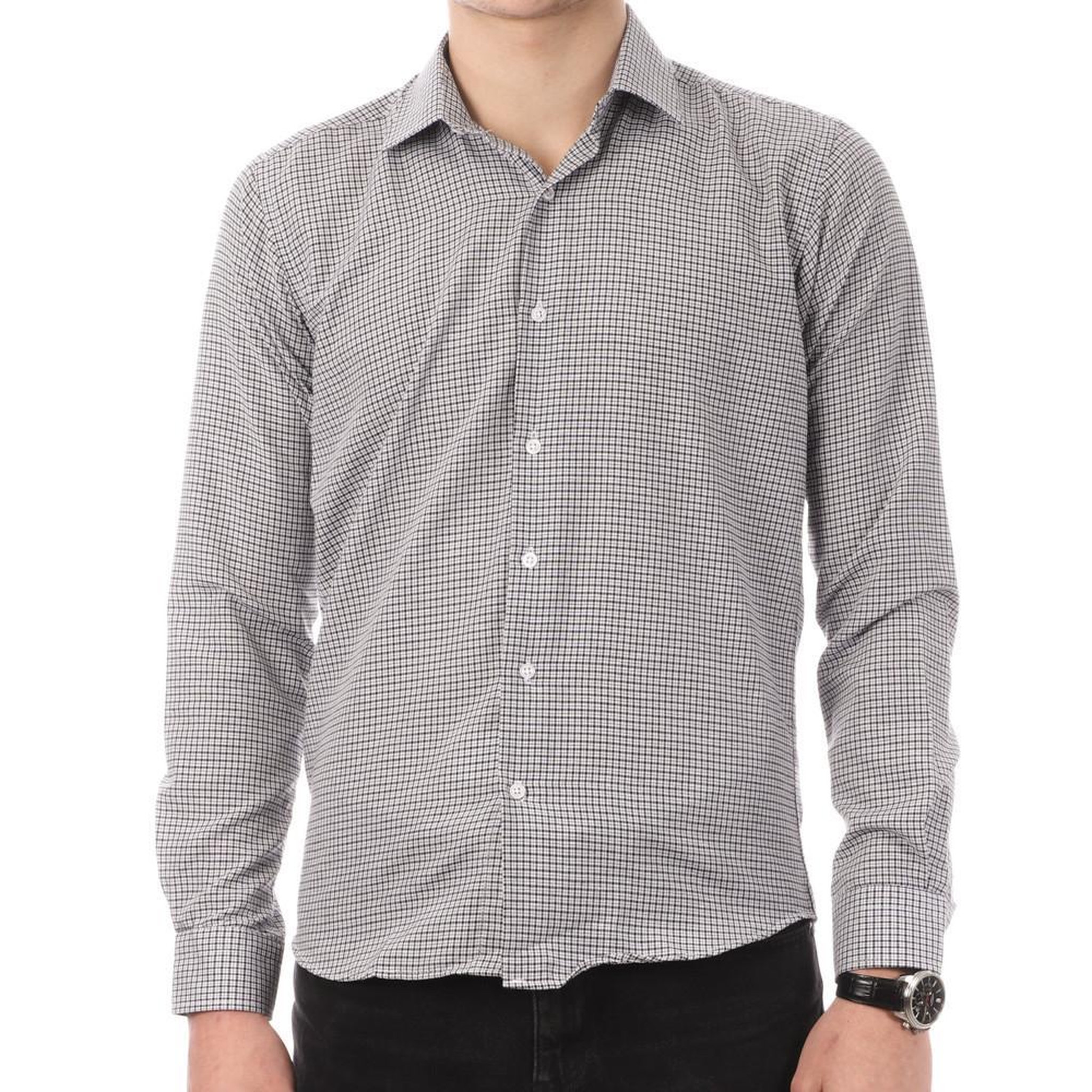 Voir la diapositive 2 : SAINT - HILAIRE Chemise Noir/ Homme Saint Hilaire 203
