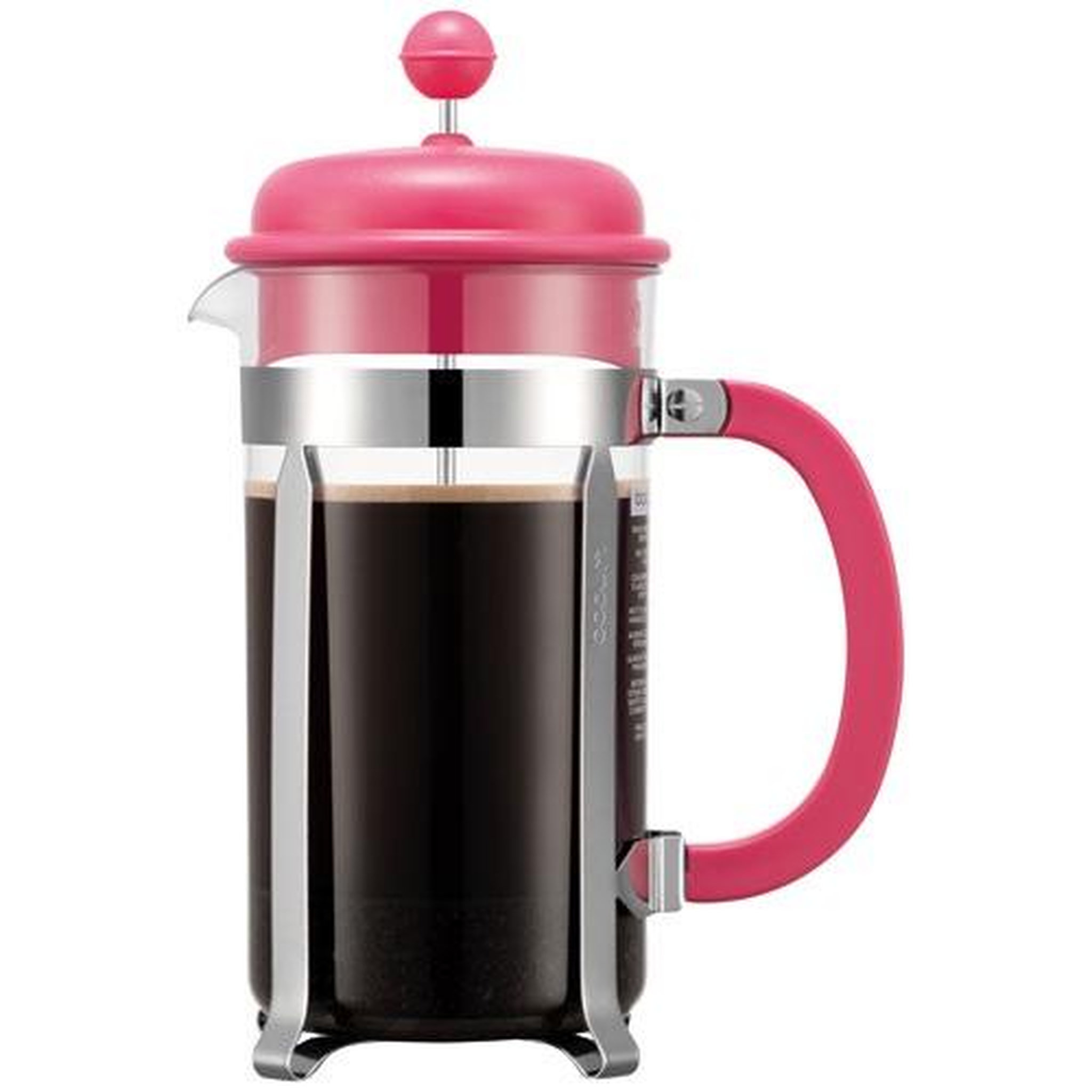 Bodum Cafetière à piston 8 tasses 1l rose - 1918-539btr