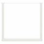 Voir la diapositive 5 : VIDAXL Pieds de table a manger forme de U 2 pcs blanc 80x(72-73) cm