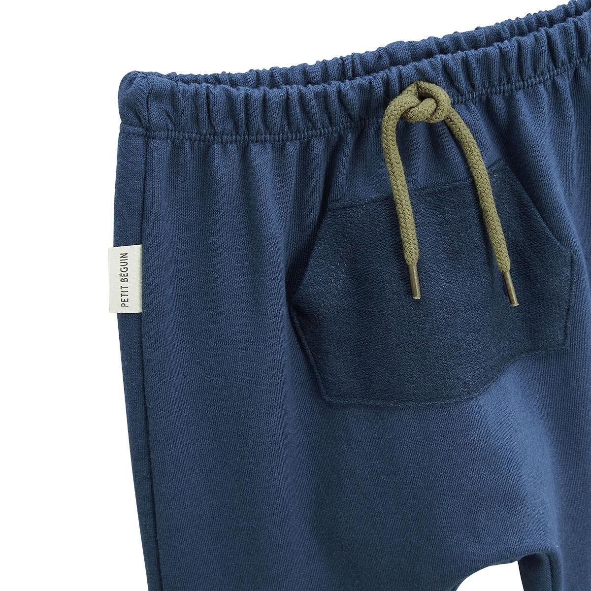 Petit Béguin Ensemble bébé sweat-shirt et pantalon en molleton Yakutat