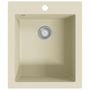 Voir la diapositive 2 : VIDAXL Evier de cuisine Granit Seul lavabo Beige