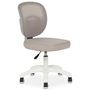 Voir la diapositive 3 : IDIMEX Chaise de bureau enfant MAYLA réglable en tissu mesh