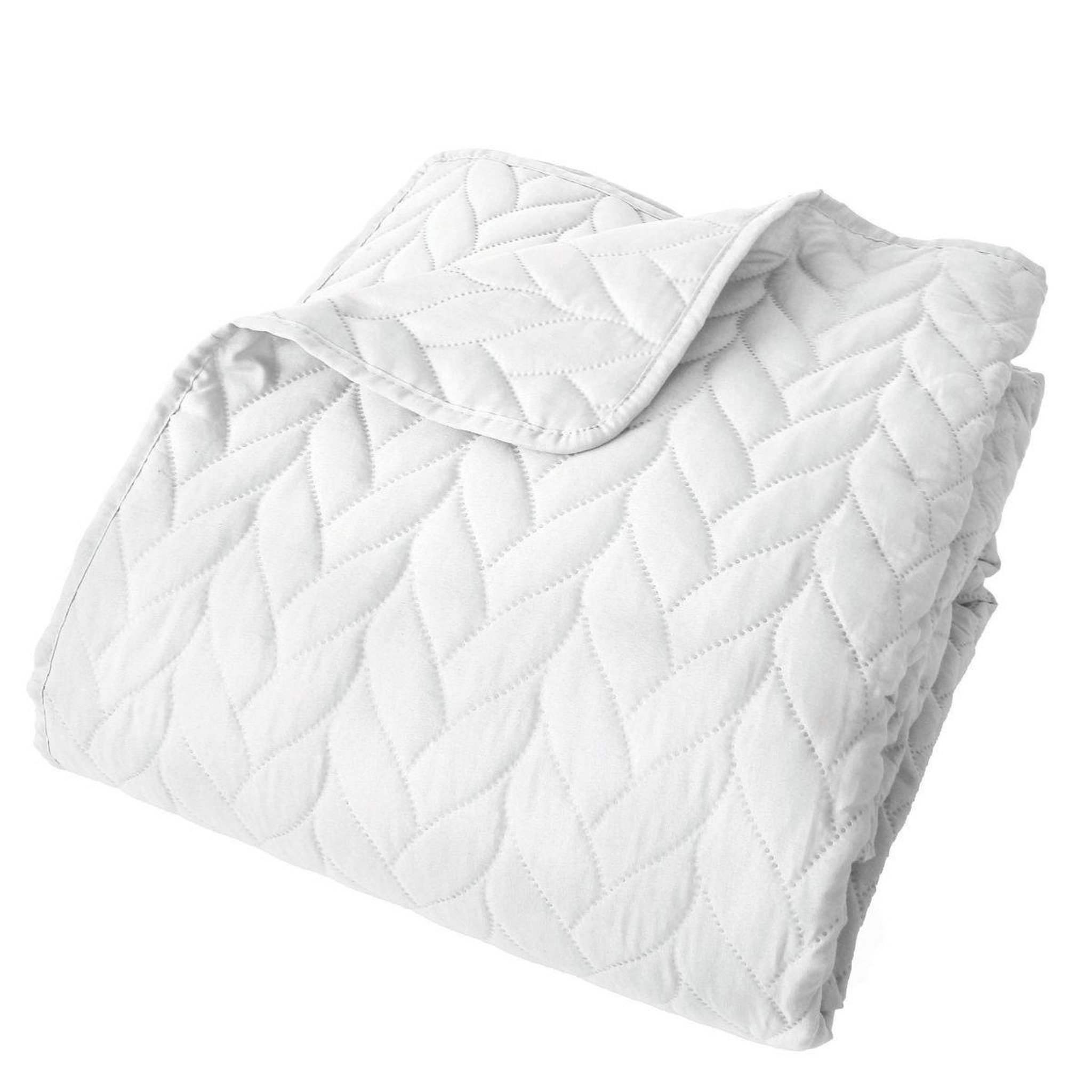 ENJOY HOME Couvre-lit en microfibre  tessa  220x240cm blanc