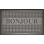 Voir la diapositive 1 : Paris Prix Tapis d'Entrée  Bonjour  45x75cm Gris