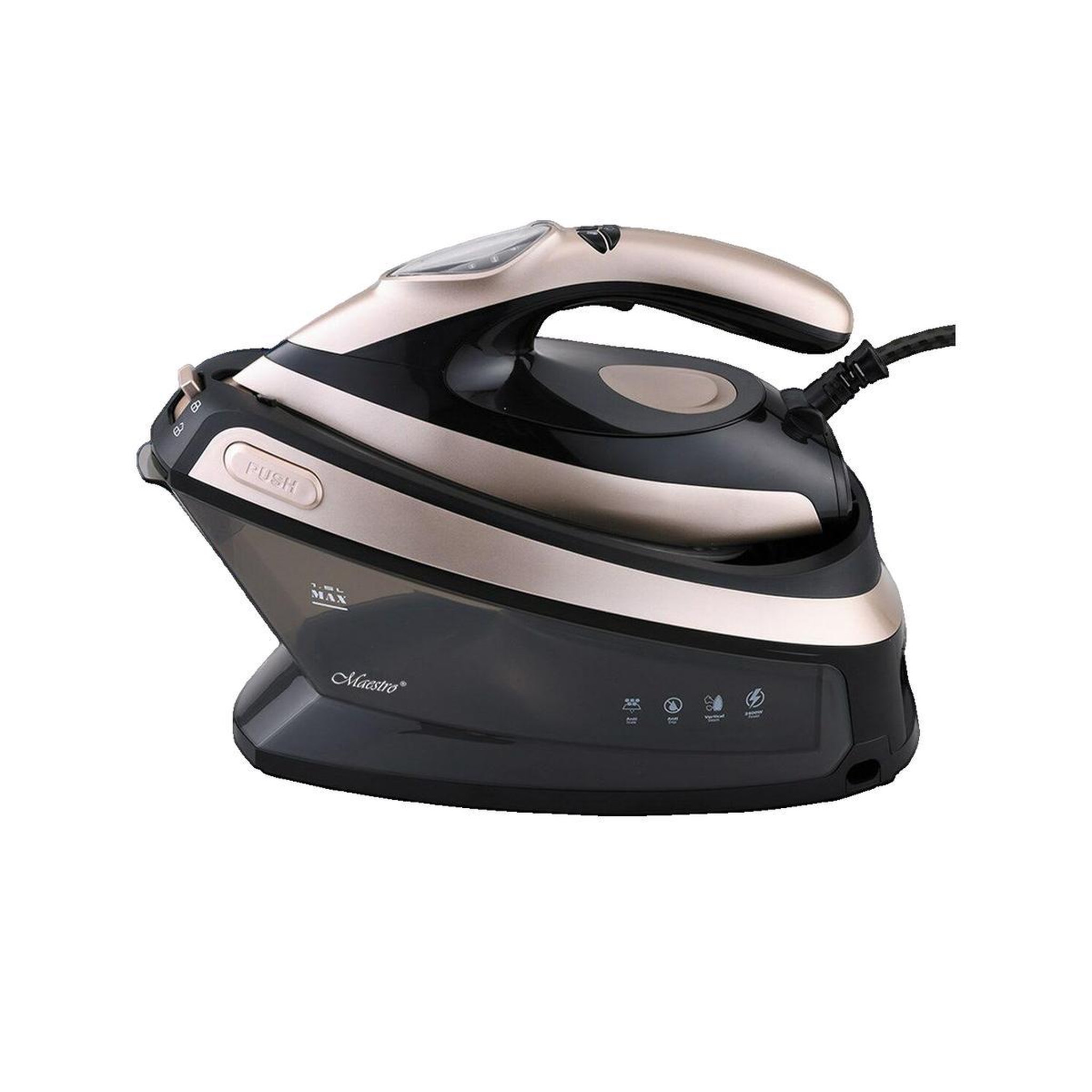 Voir la diapositive 2 : HELLO MAESTRO Centrale vapeur Maestro MR-320C Puissance 2400 W