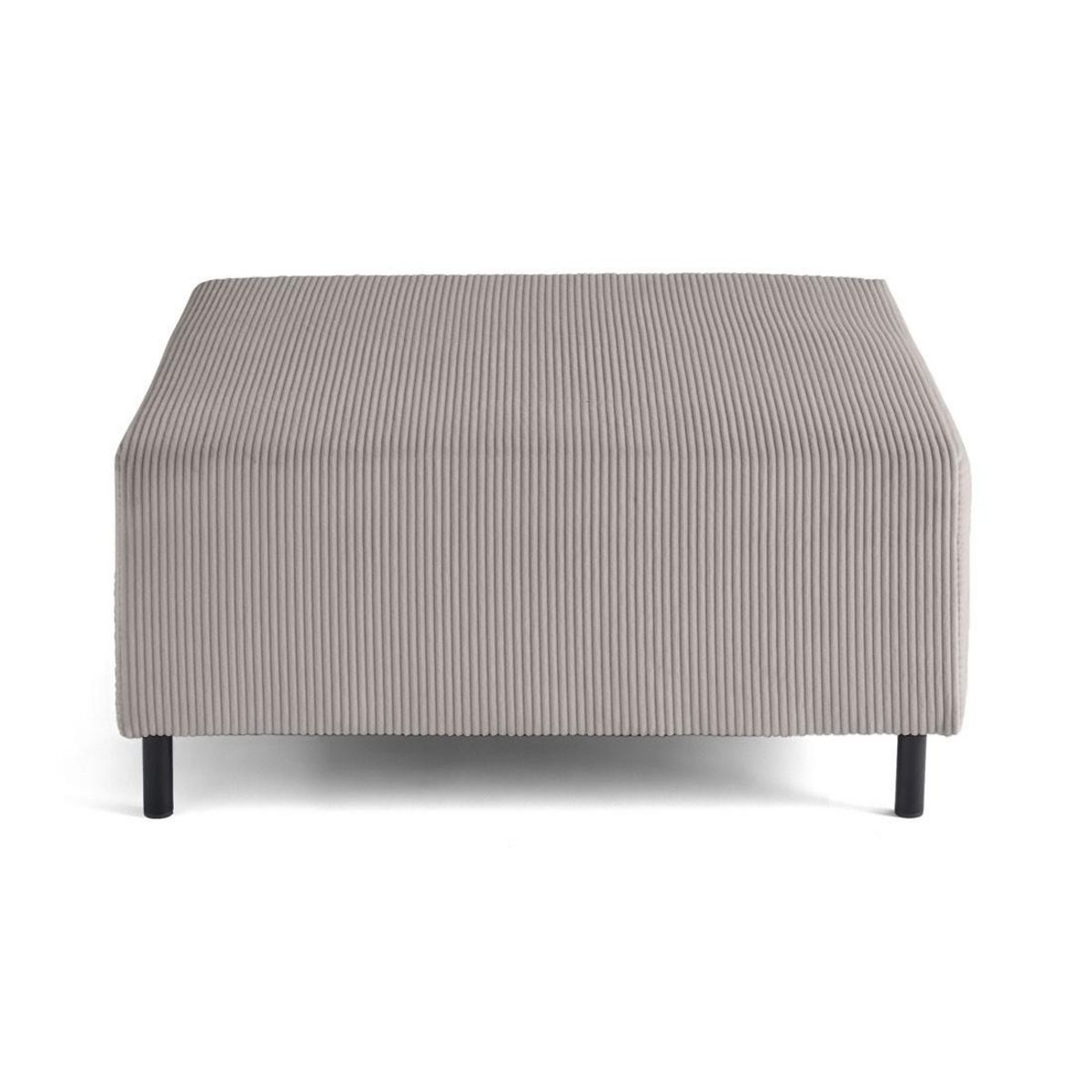 LISA DESIGN Edinburg - pouf modulable - en velours côtelé