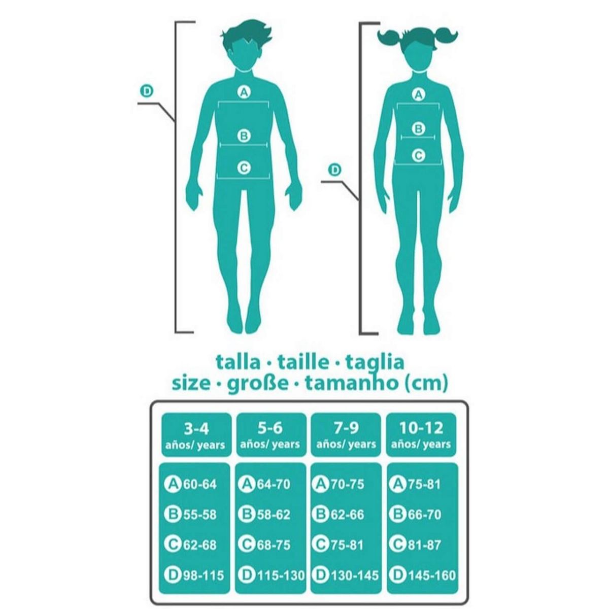 ATOSA Déguisement vampiresse - fille - 5/6 ans (110 à 116 cm)