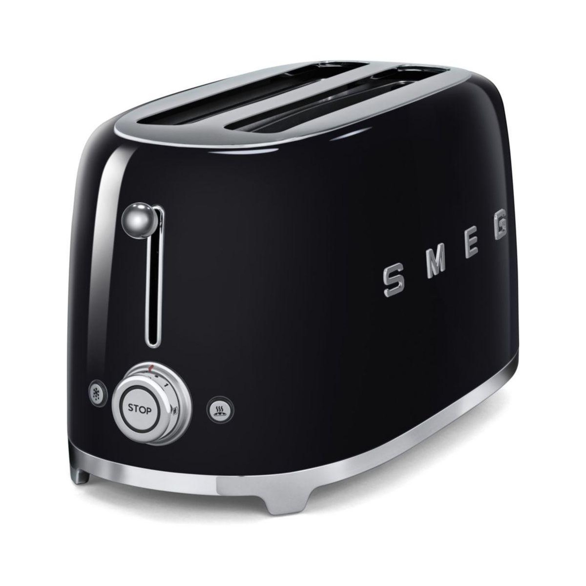 Voir la diapositive 2 : SMEG Grille-pain tsf02bleu noir