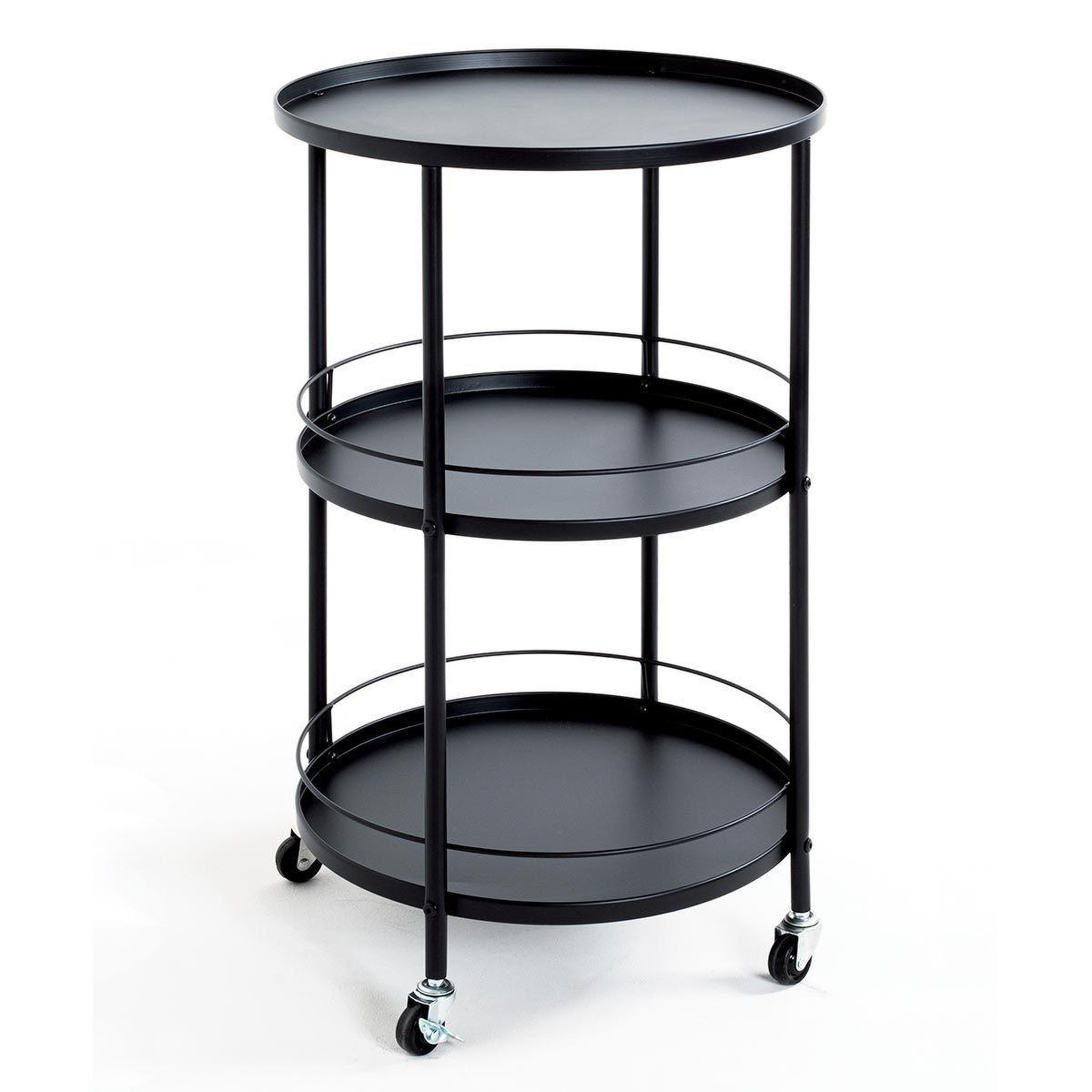 Paris Prix Desserte de cuisine design  baro  75cm noir