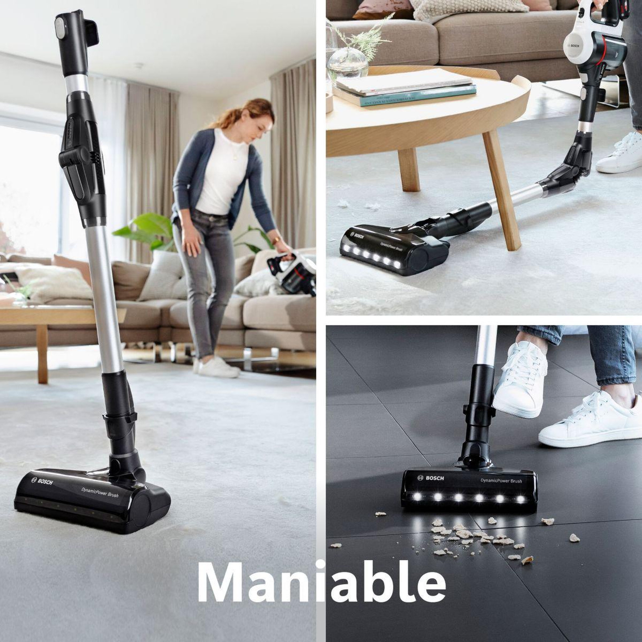 Voir la diapositive 5 : BOSCH Aspirateur balai unlimited 7 bcs711xxl