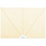 Voir la diapositive 2 : VIDAXL Auvent lateral pliable de terrasse Creme 300 x 150 cm