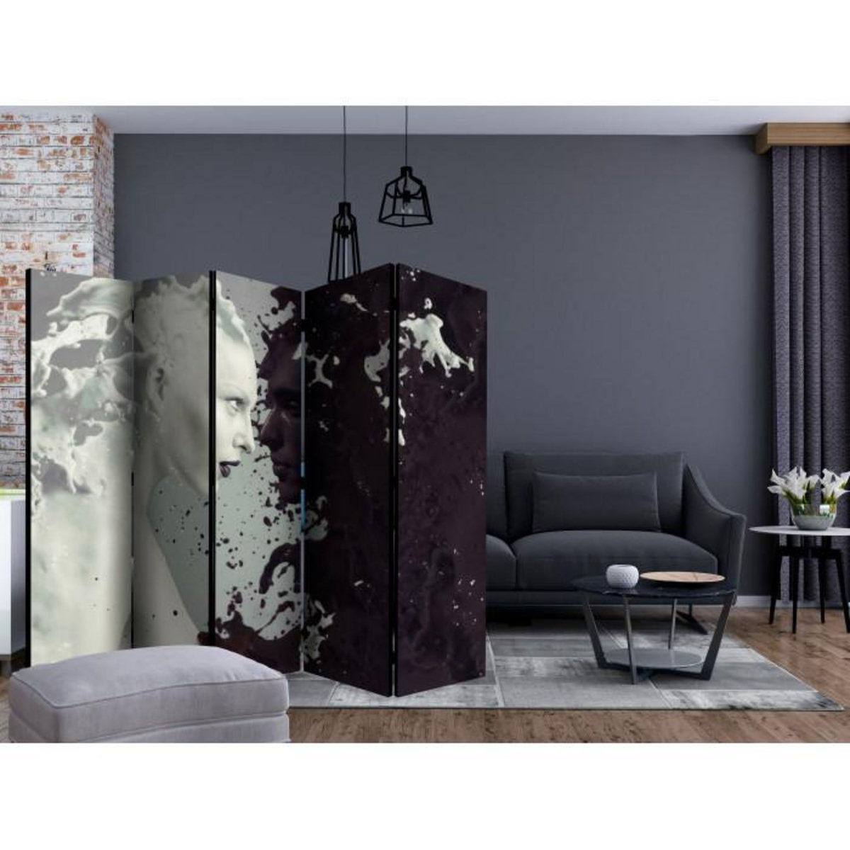 Paris Prix Paravent 5 Volets  Boundless Love  172x225cm