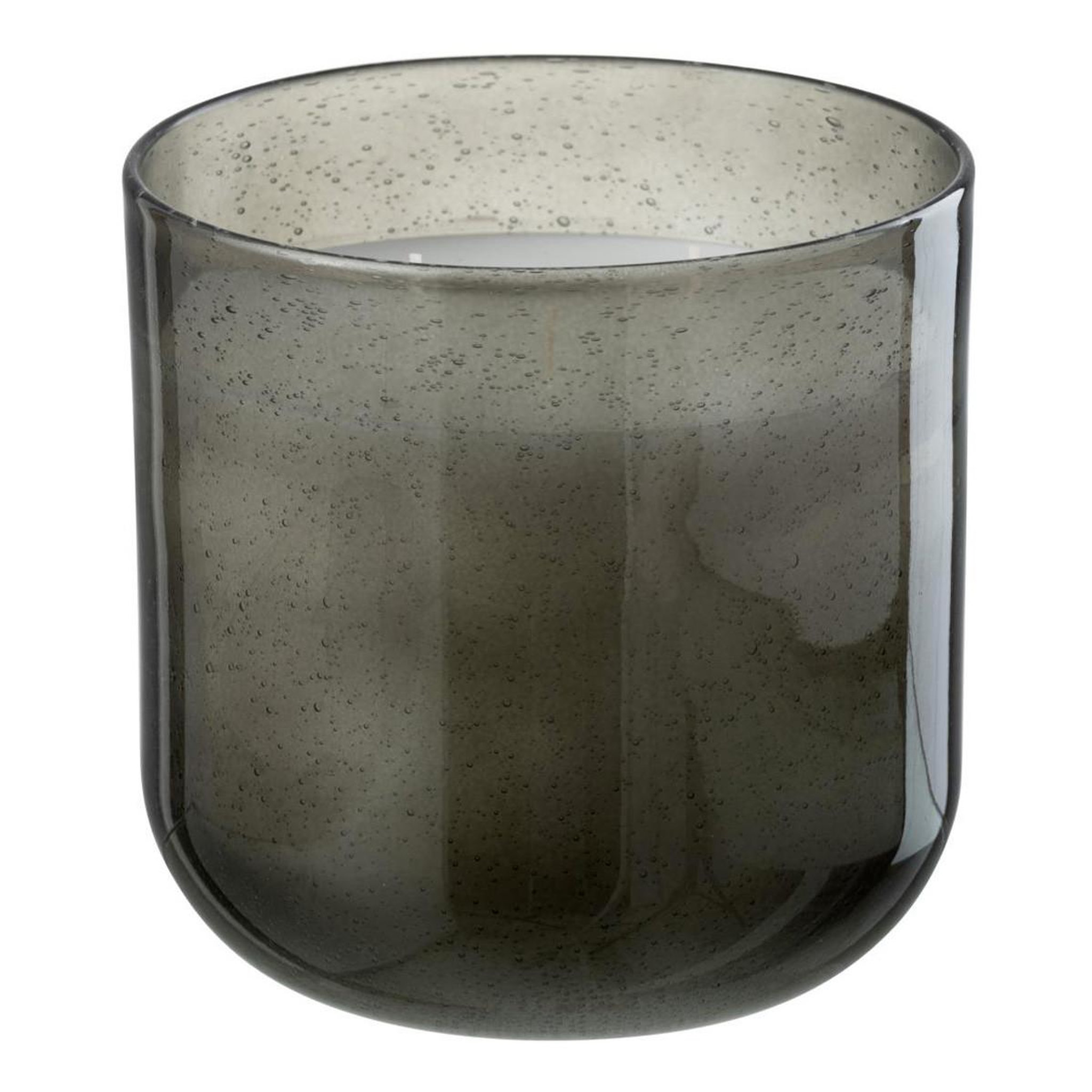 J-LINE Bougie Parfumée en Verre  Li-Ly  15cm Incense Vert