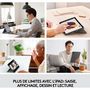 Voir la diapositive 2 : Logitech Etui Combo Touch IPAD Air 4/5ème Gen Gris