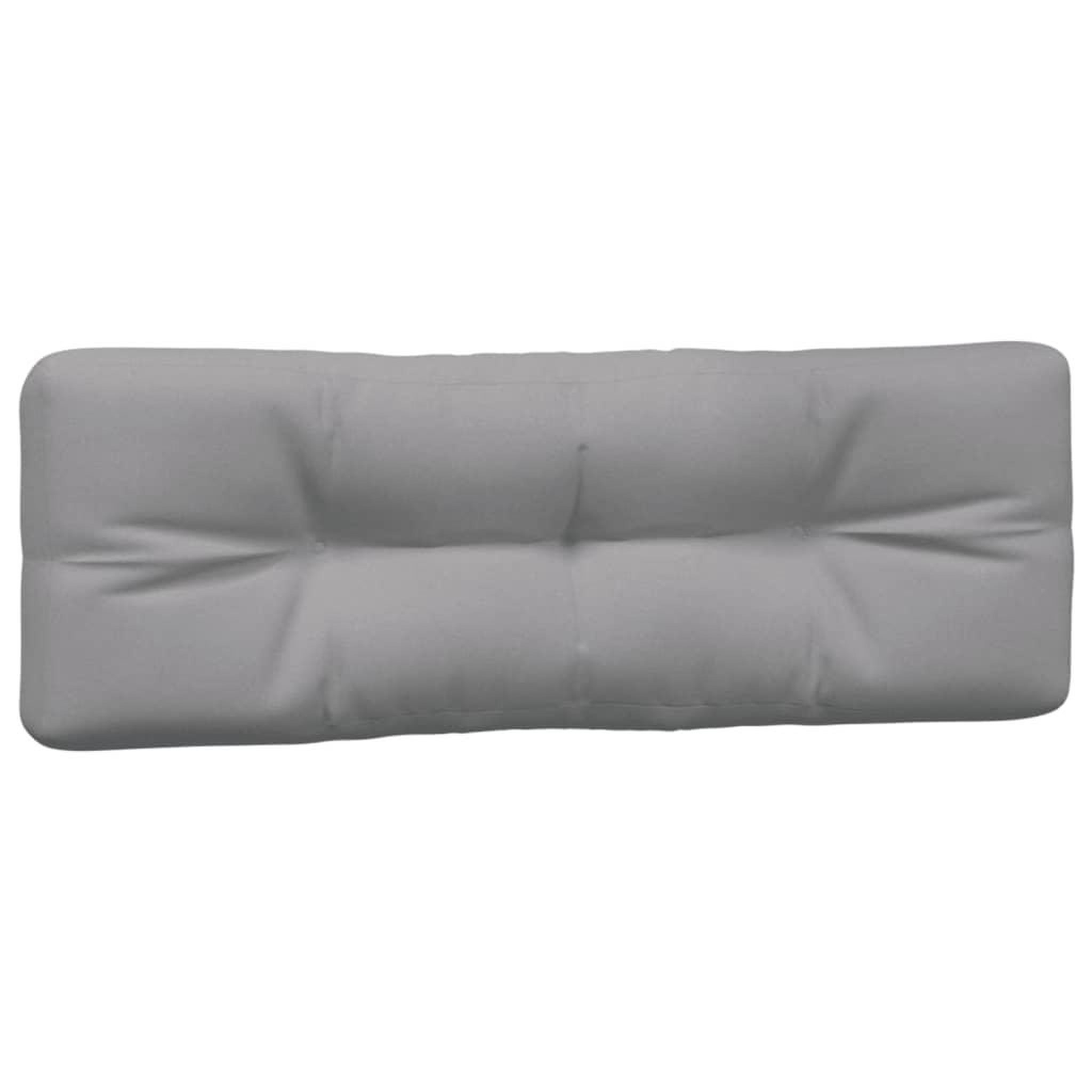 Voir la diapositive 4 : VIDAXL Coussins de palette lot de 5 gris tissu