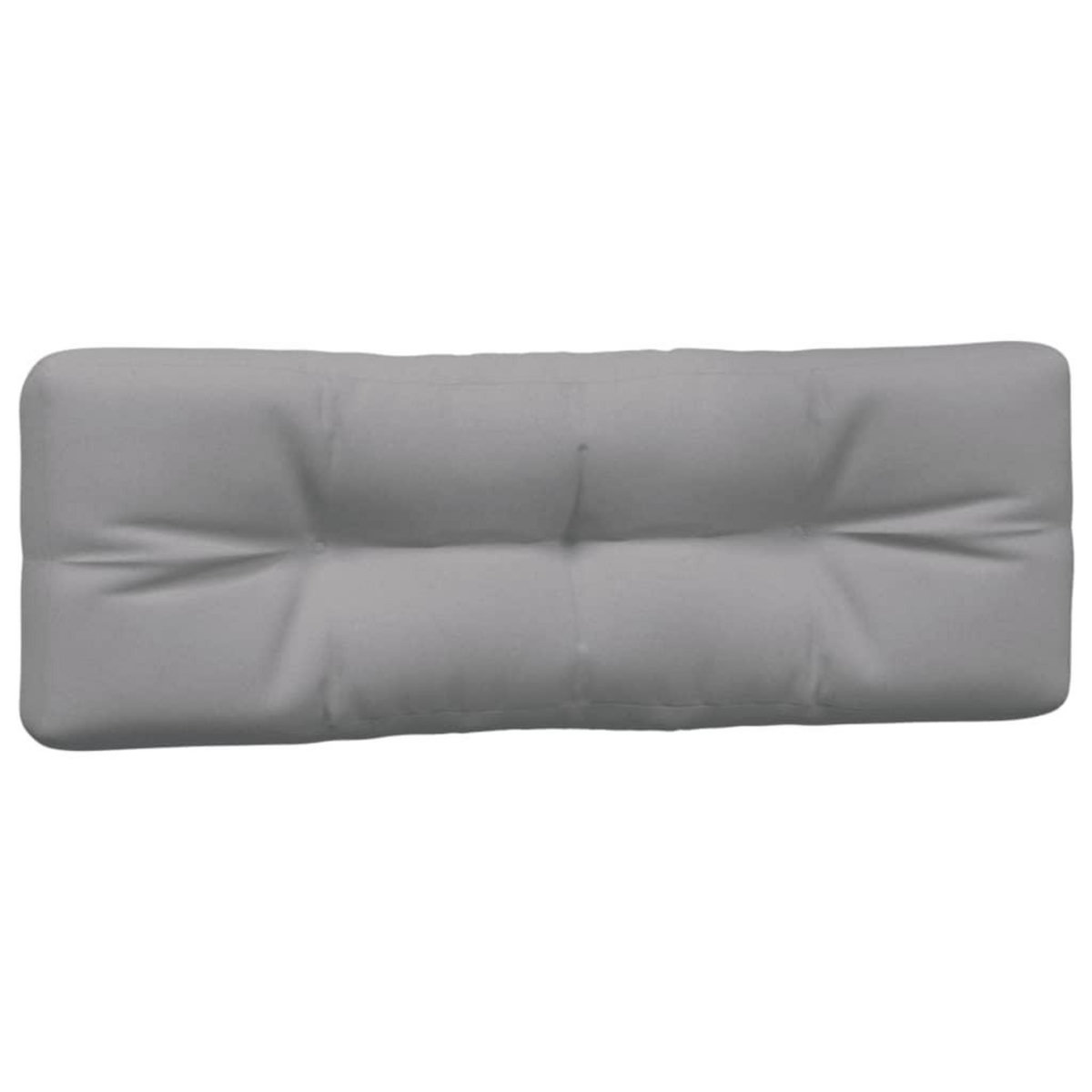 VIDAXL Coussins de palette lot de 5 gris tissu