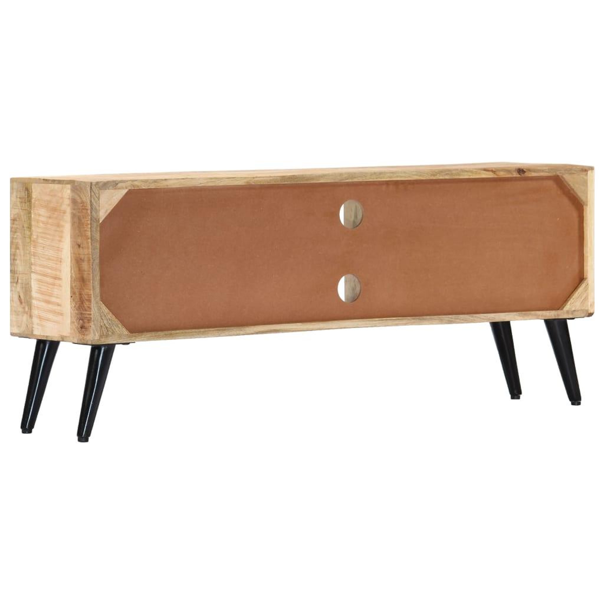 Voir la diapositive 5 : VIDAXL Meuble tv 115x30x47 cm bois massif de manguier