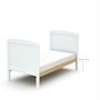 Voir la diapositive 5 : AT4 Lit bébé évolutif avec matelas ESSENTIEL 60 x 120 cm en bois