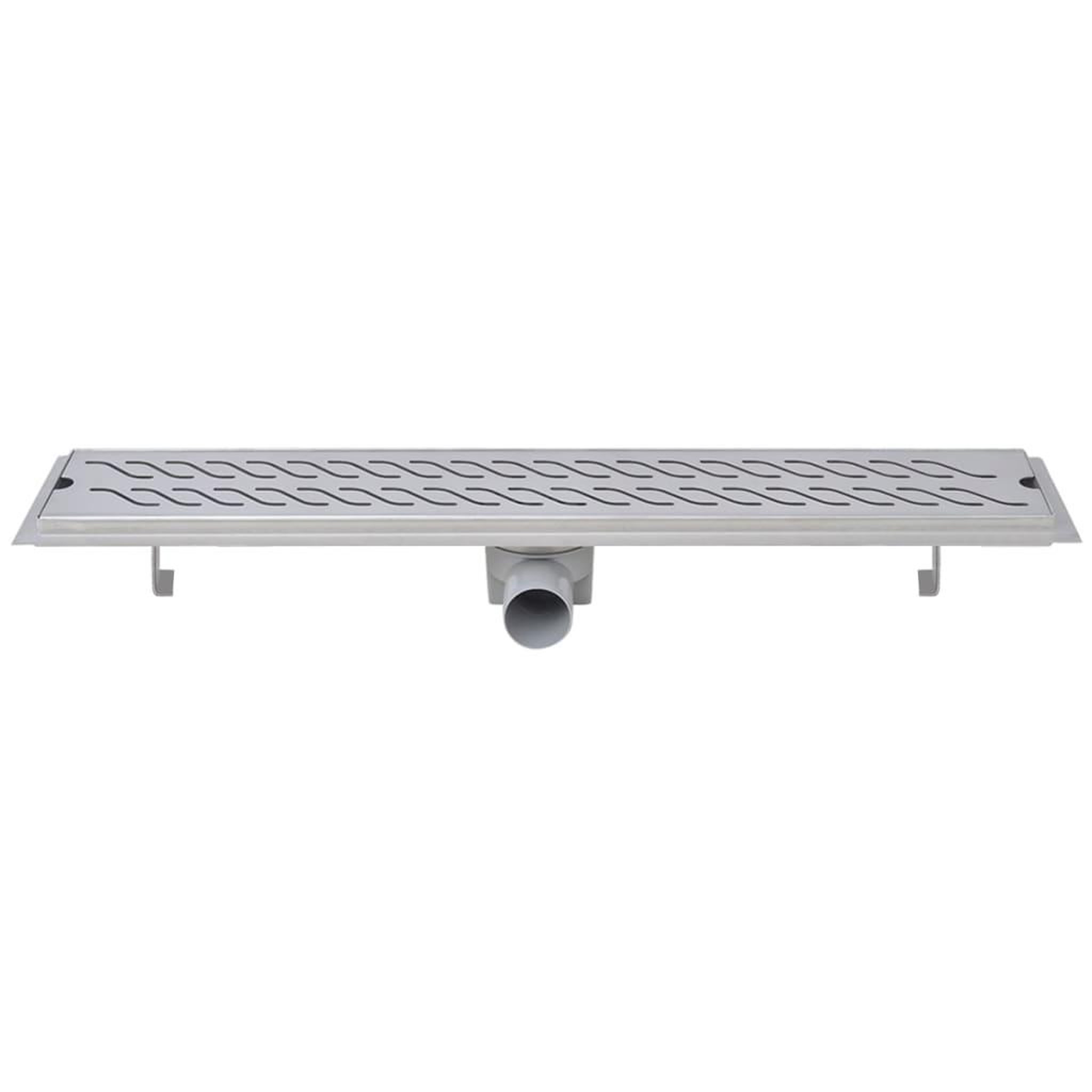 Voir la diapositive 5 : VIDAXL Drain de douche lineaire 730 x 140 mm acier inoxydable
