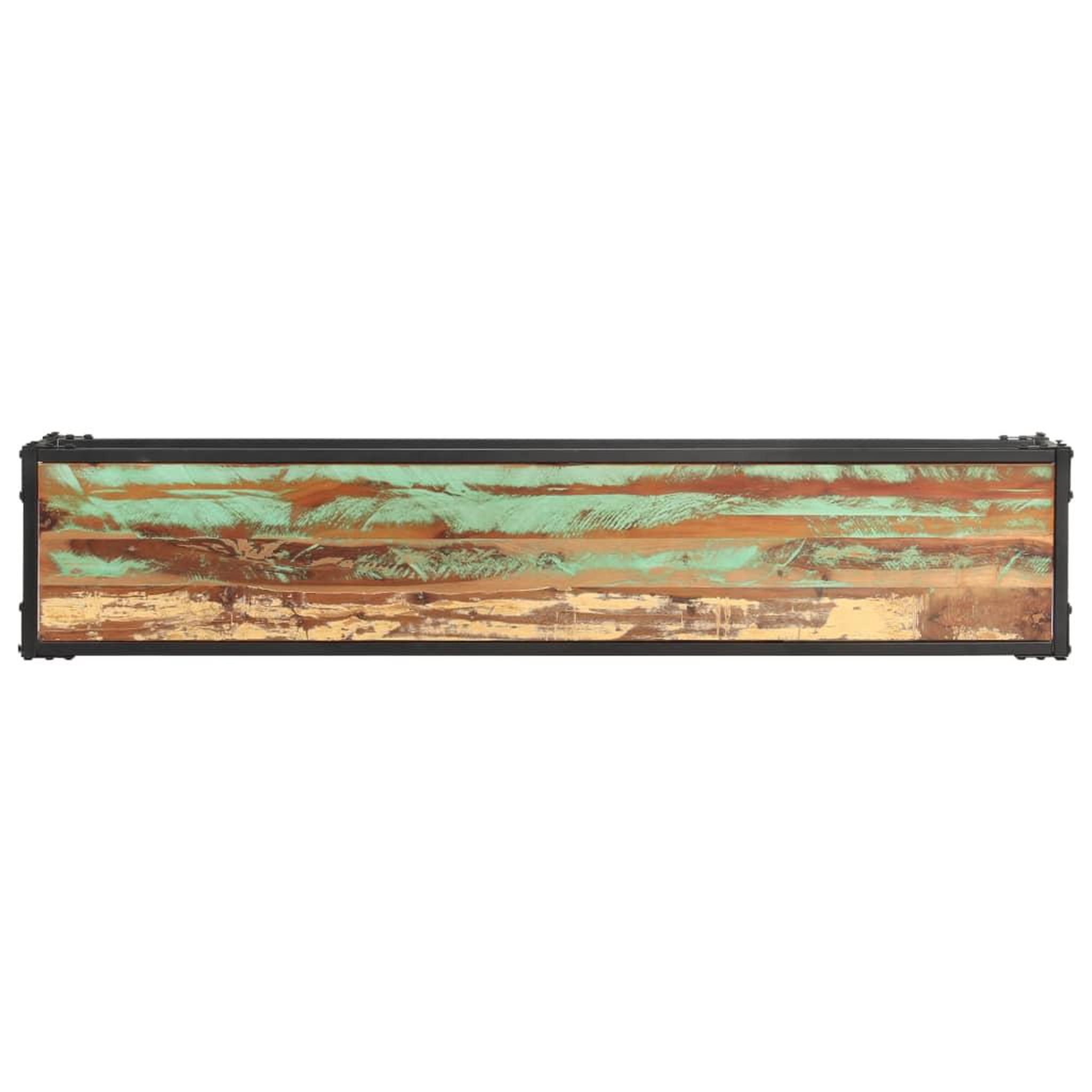 Voir la diapositive 3 : VIDAXL Meuble TV 150x30x40 cm Bois de recuperation massif