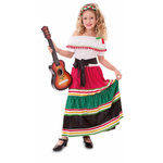 EURO CARNAVALES Déguisement De Mexicaine - Enfant - 10/12 ans (140 à 152 cm)