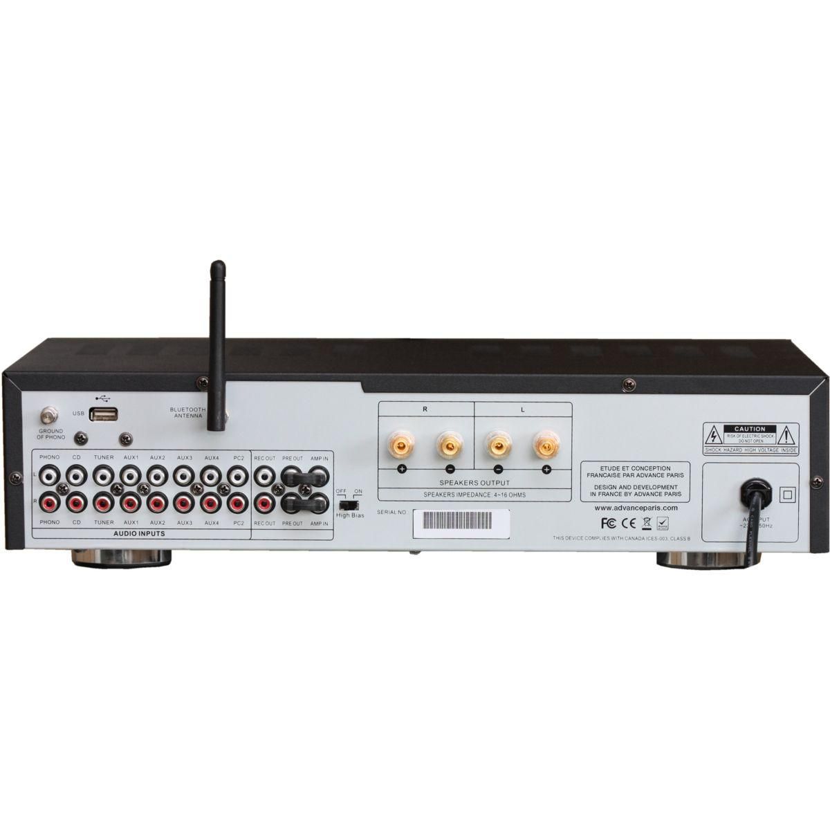 ADVANCE PARIS Amplificateur HiFi Stream 80 Bluetooth