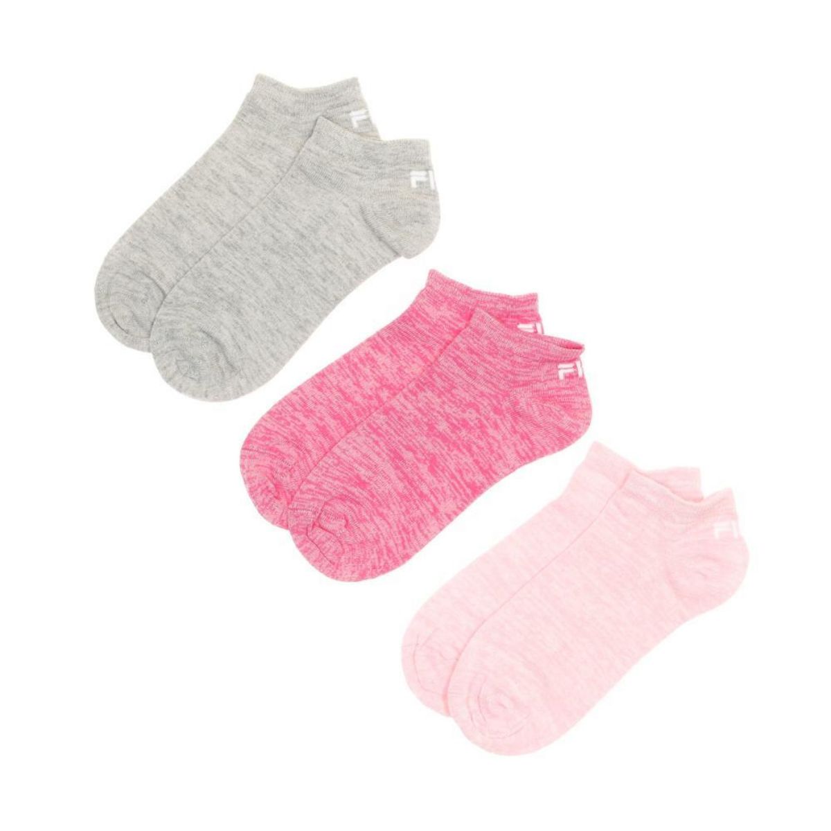 FILA X3 Paires de Chaussettes Grise/ Femme Fila Invisible