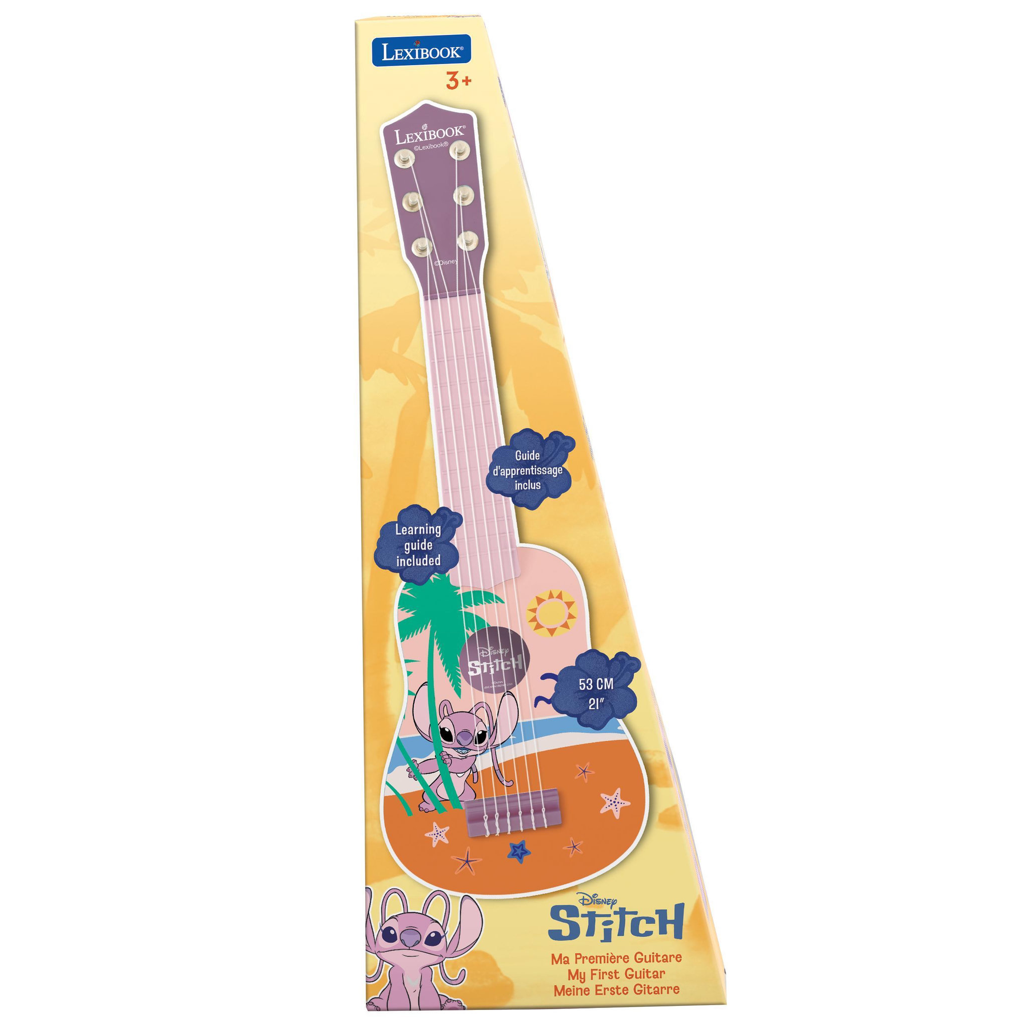 Voir la diapositive 3 : Lexibook Ma Première Guitare Angel Stitch