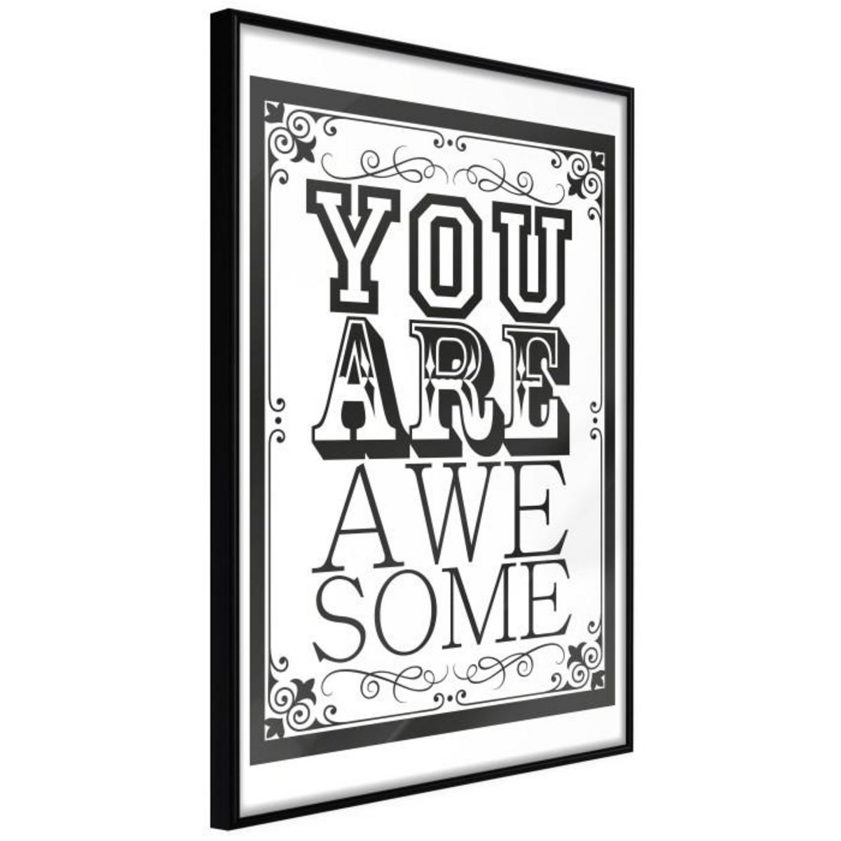 Paris Prix Affiche Murale Encadrée  You Are Awesome