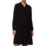 JACQUELINE DE YONG Robe Noire Femme JDY Piper. Coloris disponibles : Noir