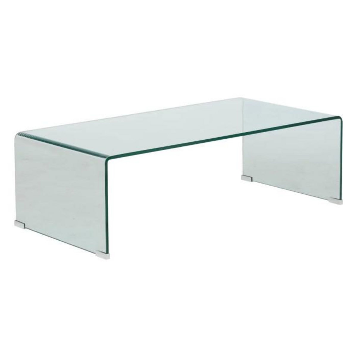 ATMOSPHERA Table Basse en Verre  Lenia  110cm Transparent