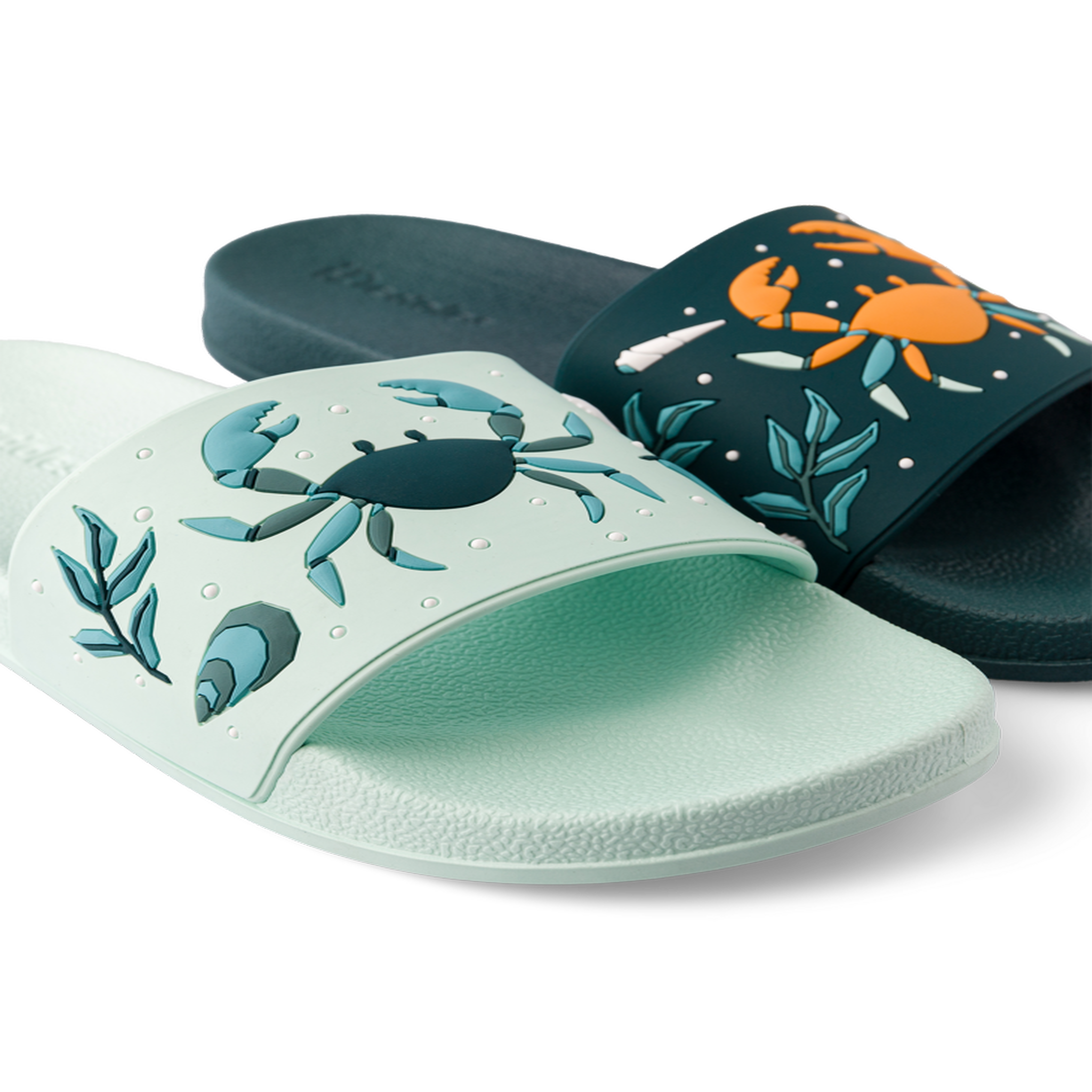 Voir la diapositive 3 : DEDOLES Claquettes crabes de mer