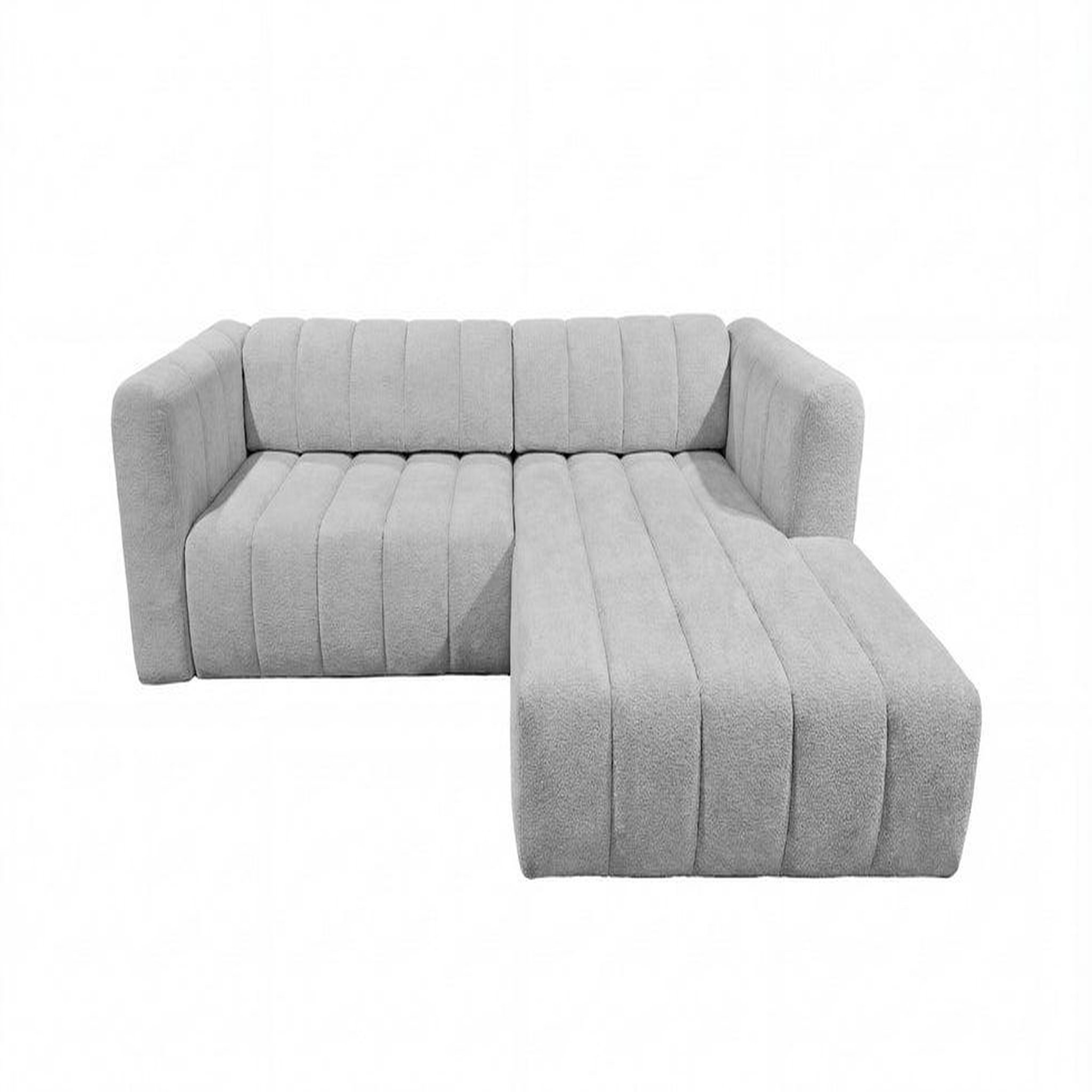 Voir la diapositive 1 : CASANOVA PARIS Marius - canapé d'angle tissu chenille