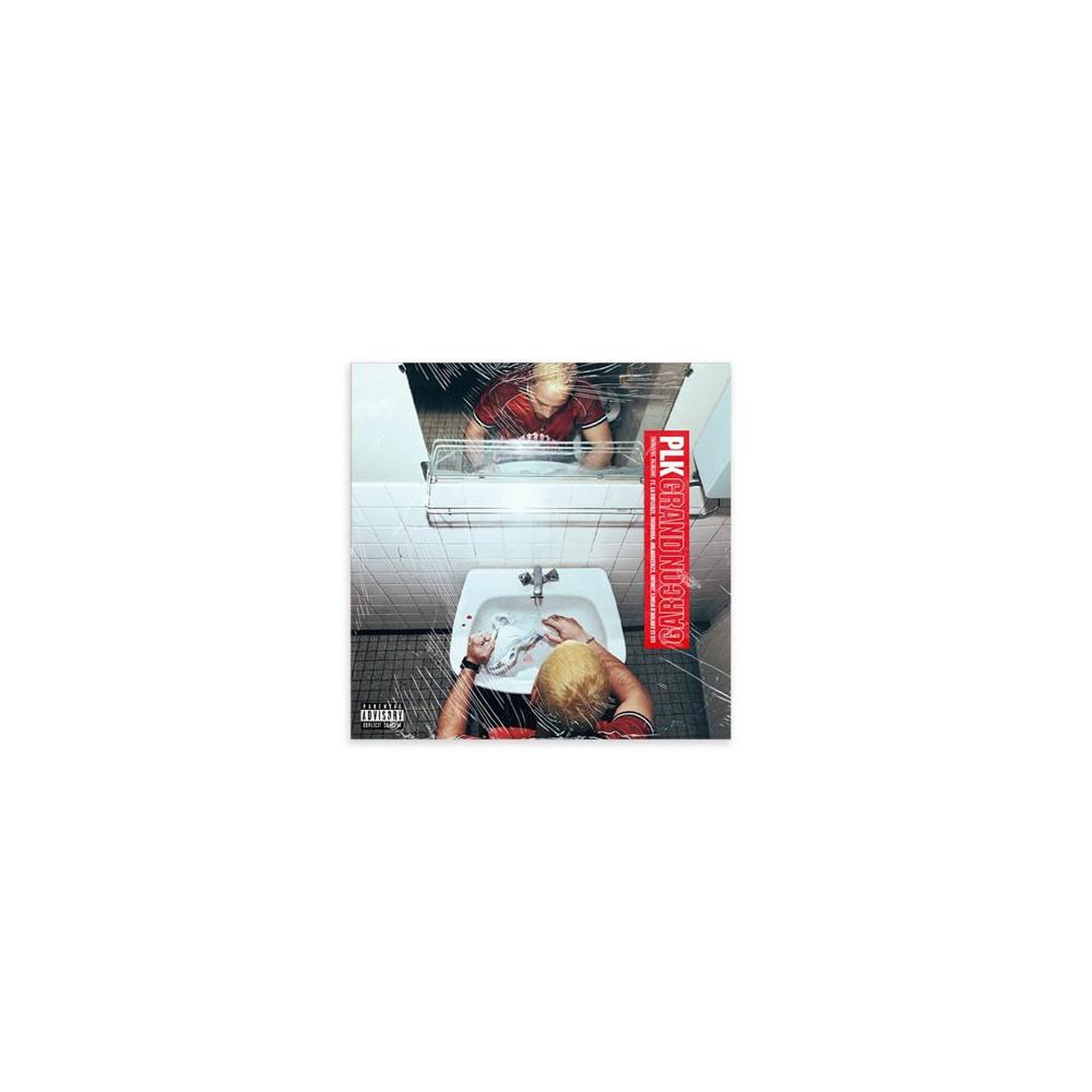 Vinyle 33t – album grand garçon de plk, édition standard, 1 disque, sous-pochette imprimée, rap français