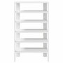 Voir la diapositive 4 : VIDAXL Etagere a chaussures blanc 61x32x105 cm bois d'ingenierie