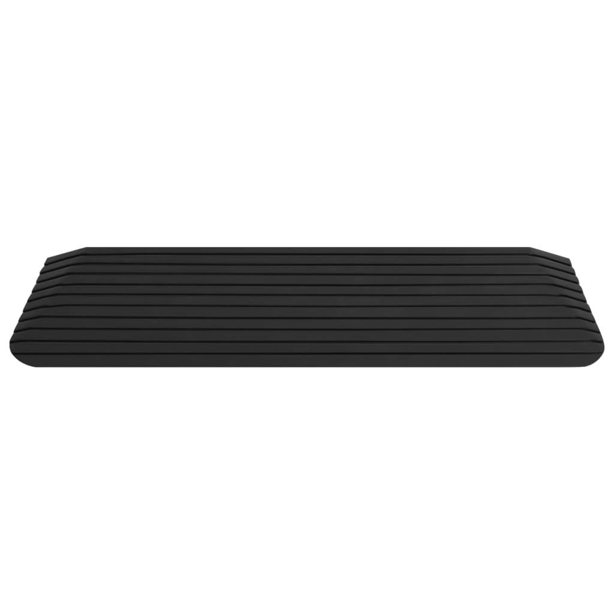 Voir la diapositive 5 : VIDAXL Rampes de seuil 2 pcs 110x32x3,8 cm Caoutchouc