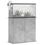 Voir la diapositive 4 : VIDAXL Support pour aquarium gris béton 81x36x73 cm bois d ingénierie