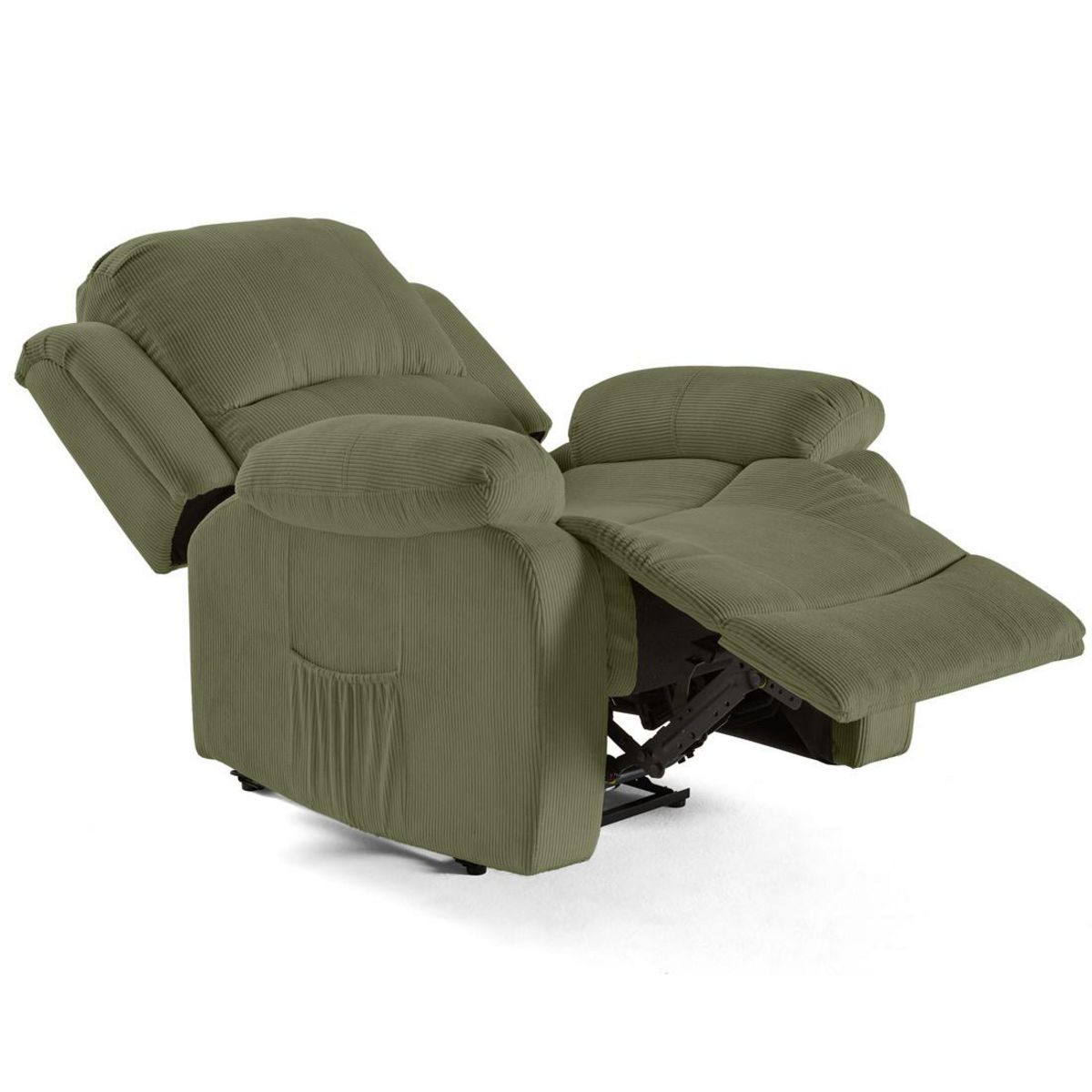 BEST MOBILIER Armand - fauteuil relax électrique en velours côtelé
