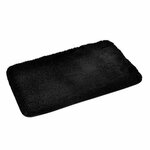 Paris Prix Tapis de Bain  Softness  50x80cm Noir