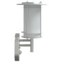 Voir la diapositive 5 : VIDAXL Appliques murales d'exterieur et capteurs 2pcs acier inoxydable