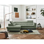 Voir la diapositive 1 : LISA DESIGN Olinda - canapé d'angle gauche - 5 places - convertible avec coffre et têtières réglables - en tissu