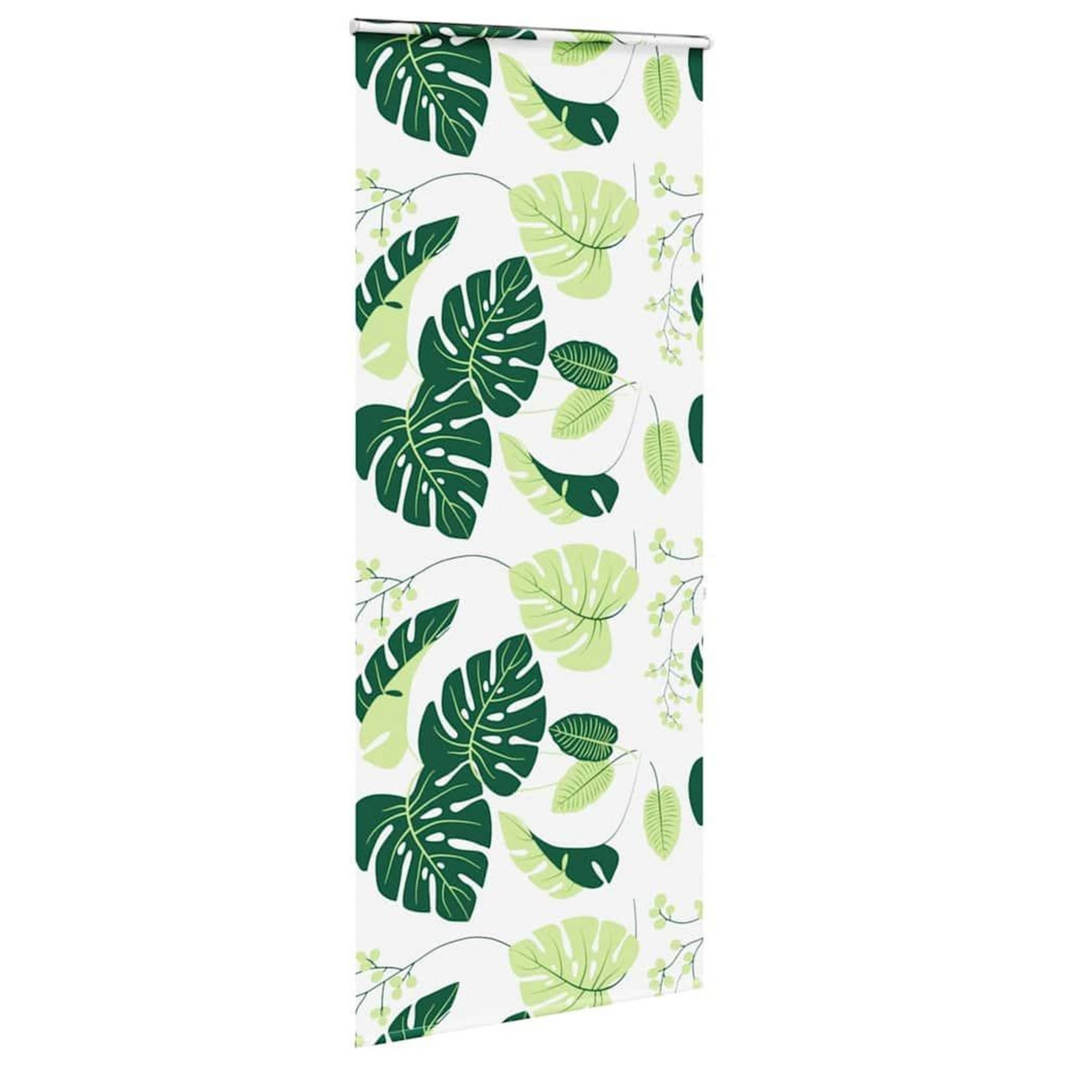 VIDAXL Store enrouleur de douche avec cassette largeur du tissu 96 cm