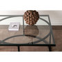 Voir la diapositive 6 : Paris Prix Table Basse Design en Verre  Skanor  90cm Noir
