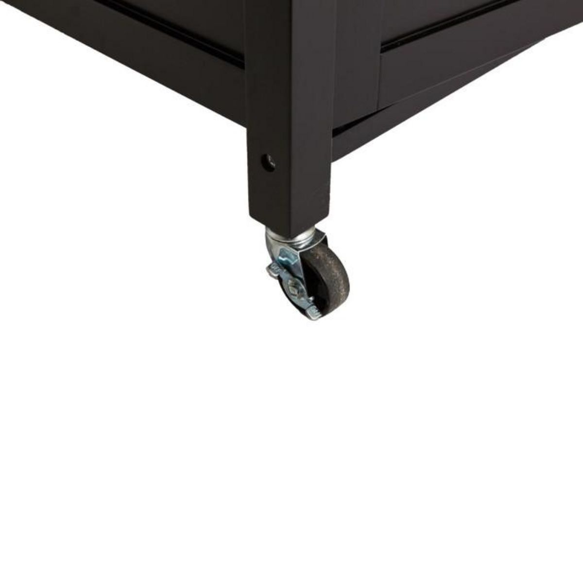 ATMOSPHERA Desserte de Cuisine  Claude  100cm Noir