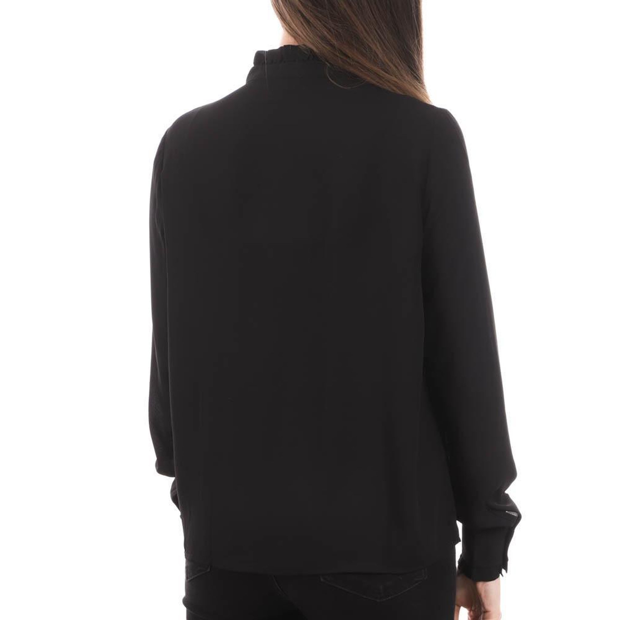 Voir la diapositive 2 : JACQUELINE DE YONG Blouse Noir Femme JDY Melisa
