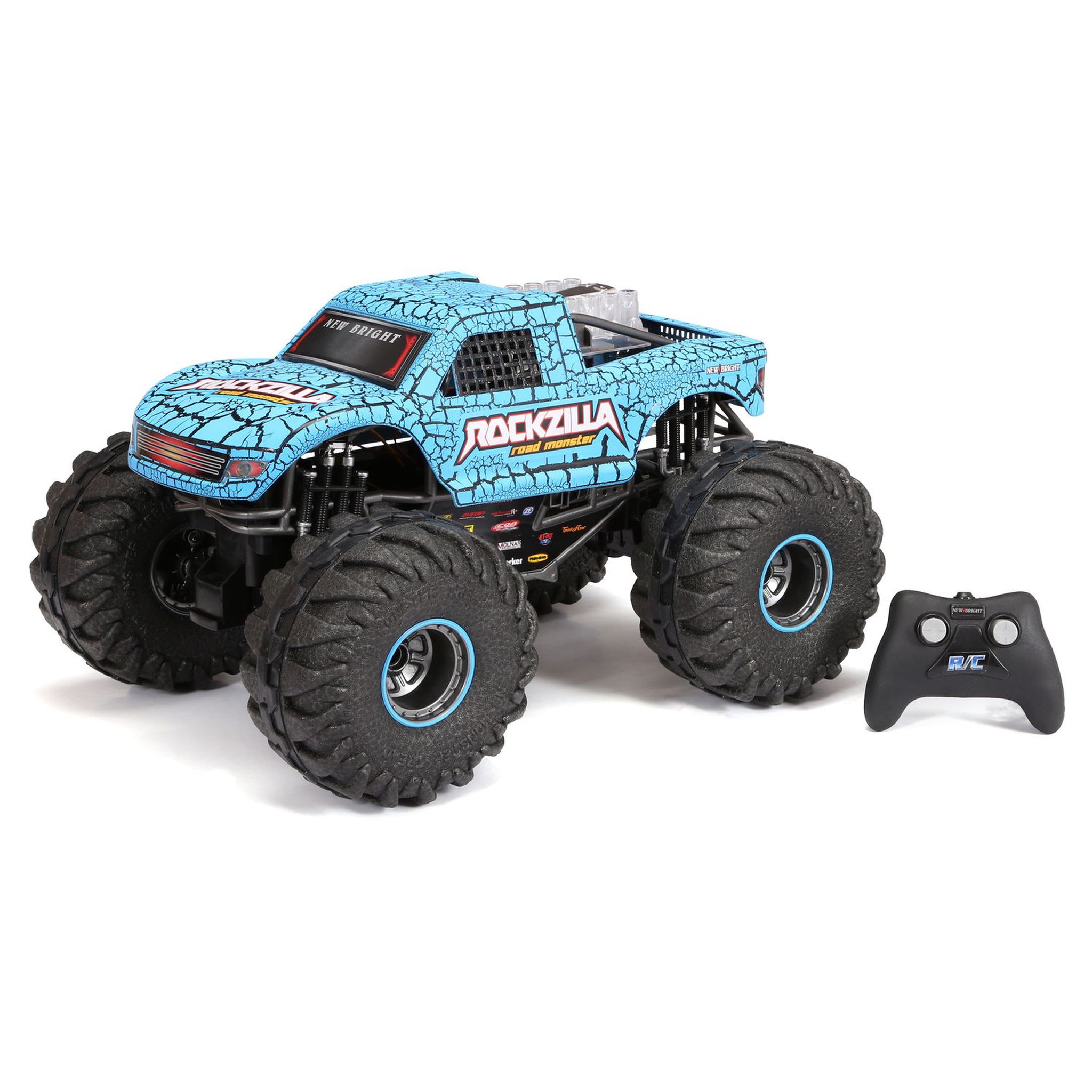 Voir la diapositive 1 : NEW BRIGHT Truck télécommandé Rockzilla