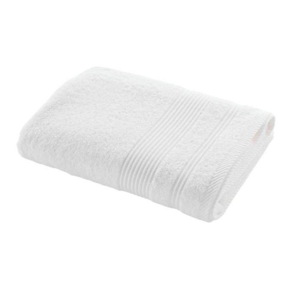 Paris Prix Drap de Douche  Tendresse  70x130cm Blanc