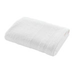 Paris Prix Drap de Douche  Tendresse  70x130cm Blanc